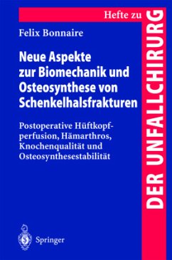 Neue Aspekte zur Biomechanik und Osteosynthese von Schenkelhalsfrakturen - Bonnaire, Felix