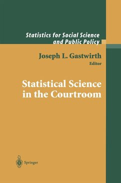 Statistical Science in the Courtroom - Gastwirth, Joseph L. (ed.)