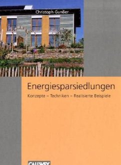 Cover Energiesparsiedlungen