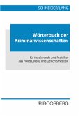 Wörterbuch der Kriminalwissenschaften