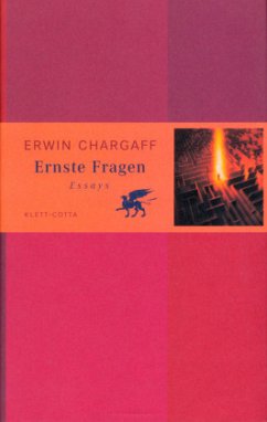 Ernste Fragen - Chargaff, Erwin