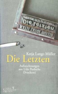 Die Letzten - Lange-Müller, Katja