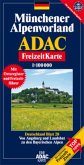 ADAC FreizeitKarte Deutschland Münchener Alpenvorland