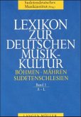 Lexikon zur deutschen Musikkultur - Böhmen, Mähren, Sudetenschlesien, 2 Bde.