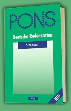 PONS Deutsche Redensarten - Schemann, Hans