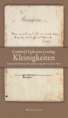 Kleinigkeiten - Lessing, Gotthold Ephraim
