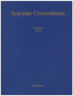 E[psilon] - I[ota] / Paul Hoffmann; Thomas Hieke; Ulrich Bauer: Synoptic Concordance Vol 2 - Hoffmann, Paul;Hieke, Thomas;Bauer, Ulrich
