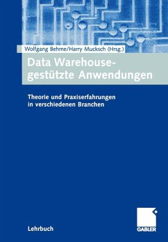 Cover Data Warehouse-gestützte Anwendungen