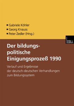 Der bildungspolitische Einigungsprozess 1990