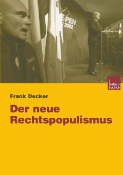 Der neue Rechtspopulismus - Decker, Frank