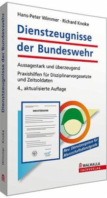 Cover Dienstzeugnisse der Bundeswehr