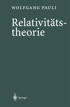 Relativitätstheorie - Pauli, Wolfgang
