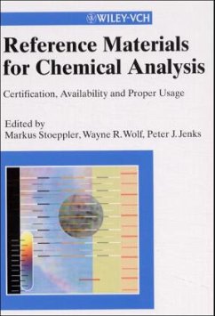 Reference Materials for Chemical Analysis - Stoeppler, Markus / Wolf, Wayne R. / Jenks, Peter J. (Hgg.)