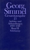 Aufsätze und Abhandlungen 1909-1918 / Gesamtausgabe 13, Tl.2