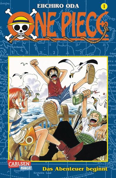 Das Abenteuer beginnt / One Piece Bd.1 von Eiichiro Oda portofrei bei