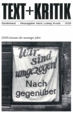 Cover DDR-Literatur der neunziger Jahre