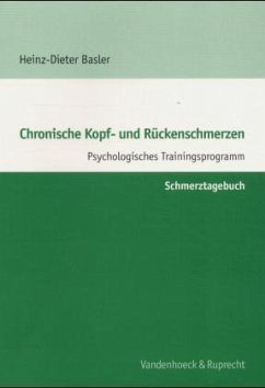 Schmerztagebuch / Chronische Kopf- und Rückenschmerzen