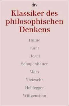 Klassiker des philosophischen Denkens - Birnbacher, Dieter / Danto, Arthur C. / Radermacher, Hans / Becker, Werner / Menne, Albert / Gethmann, Carl Friedrich