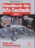 Handbuch der Kfz-Technik (2 Bde.): Motor und Kraftübertragung 1. Bd.