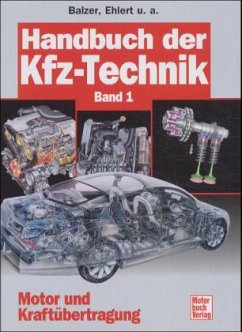 Cover Handbuch der Kfz-Technik (2 Bde.): Motor und Kraftübertragung 1. Bd.