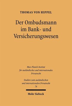 Cover Der Ombudsmann im Bank- und Versicherungswesen