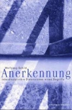 Anerkennung - Schild, Wolfgang