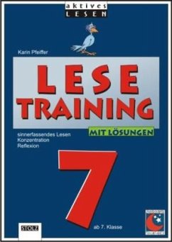 Ab 7. Klasse / Lesetraining - Pfeiffer, Karin