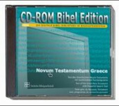 Cover Novum Testamentum Graece, 1 CD-ROM