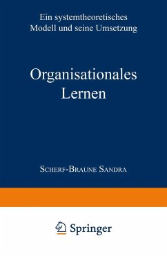 Organisationales Lernen - Scherf-Braune, Sandra