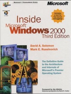 Inside Microsoft Windows 2000, w. CD-ROM, Engl. ed. - Solomon, David A.; Russinovich, Mark