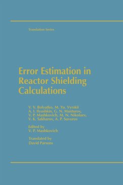 Error Estimation in Reactor Shielding Calculations - Mashkovich, V.P. (ed.)