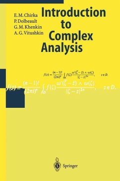 Introduction to Complex Analysis - Chirka, E.M.;Dolbeault, P.;Khenkin, G. M.;Vitushkin, A.G.