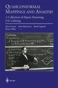 Quasiconformal Mappings and Analysis - Duren, Peter / Heinonen, Juha / Osgood, Brad / Palka, Bruce (eds.)
