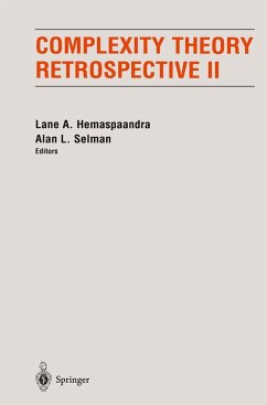 Complexity Theory Retrospective II - Hemaspaandra, Lane A. / Selman, Alan L. (Hgg.)