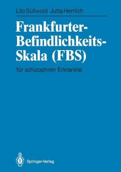 Frankfurter-Befindlichkeits-Skala (FBS) - Süllwold, Lilo;Herrlich, Jutta