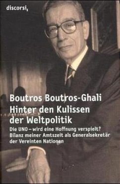 Hinter den Kulissen der Weltpolitik - Boutros-Ghali, Boutros