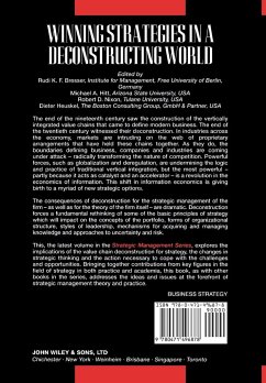 Winning Strategies in a Deconstructing World - Bresser, Rudi K. F. / Hitt, Michael A. / Nixon, Robert D. / Heuskel, Dieter (Hgg.)