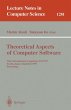 Theoretical Aspects of Computer Software - Bild 1