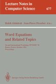 Word Equations and Related Topics