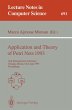 Application and Theory of Petri Nets... - Bild 1