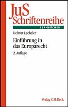 Einführung in das Europarecht - Lecheler, Helmut