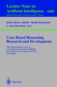 Case-Based Reasoning Research and Development - Althoff, Klaus-Dieter / Bergmann, Ralph / Branting, L. Karl (eds.)