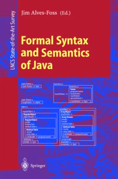 Formal Syntax and Semantics of Java - Alves-Foss, Jim (ed.)