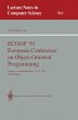 ECOOP '91 European Conference on... - Bild 1