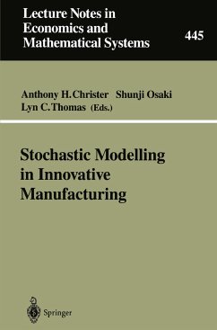 Stochastic Modelling in Innovative Manufacturing - Christer