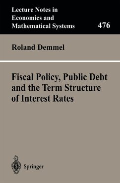 Fiscal Policy, Public Debt and the Term Structure of Interest Rates - Demmel, Roland