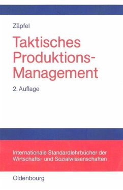 Taktisches Produktions-Management - Zäpfel, Günther