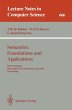 Semantics: Foundations and Applications - Bild 1