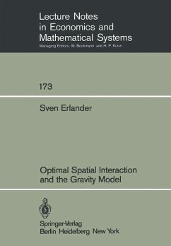 Optimal Spatial Interaction and the Gravity Model - Svenaeus, Sven