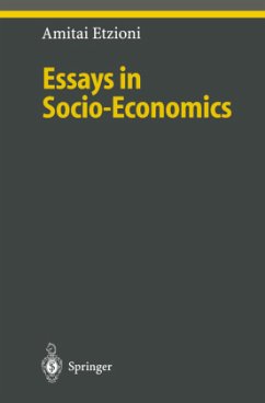 Essays in Socio-Economics - Etzioni, Amitai